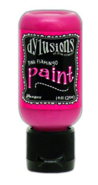 Ranger Dylusions Paint Flip Cap Bottle 29ml - Pink Flamingo DYQ70597