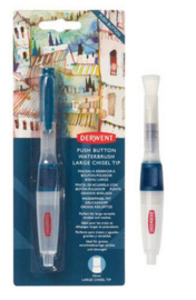 Derwent Push Button Waterbrush Chisel DWB2305824