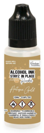 Couture Creations Stayz in Place Alcohol Ink Pearlescent Antique Gold (12ml) Reinker (CO728204)