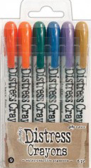 Ranger - Tim Holtz - Distress - Crayons Set 9  TDBK51794