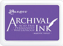 Ranger - Archival Ink Pad - Majestic Violet AIP52494