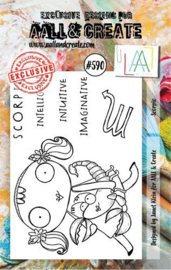 AALL & Create Stamp Scorpio AALL-TP-590 7,3x10,25 cm