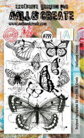 AALL & Create Stamp Fluttering Friends AALL-TP-799 15x10cm