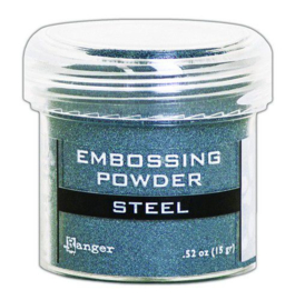 Ranger Embossing Powder 34ml - Metallic Steel EPJ66873