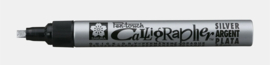 Sakura • Pen-touch Kalligrafie pen medium Zilver XPFKC53