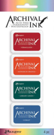 Ranger  Archival Mini Ink Pads Kit 1 AIMK57673