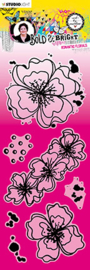 ABM-BB-STAMP124 - Romantic florals Bold and Bright nr.124