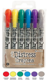Distress Crayons set 4 TDBK51749