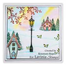Lavinia Meadow Cottage Stamp LAV934