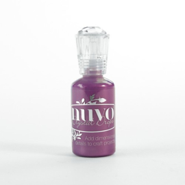 Nuvo crystal drops - violet galaxy 678N