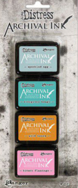 Ranger Distress Archival Mini Ink Kit #4 AITK75110 Tim Holtz