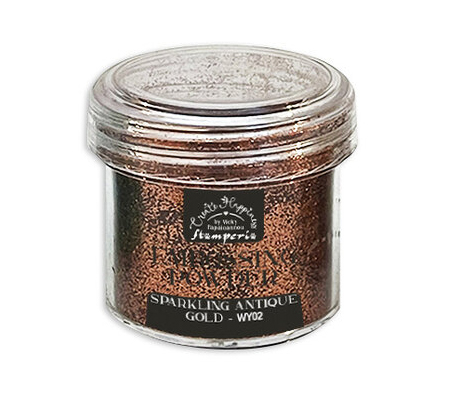 Create Happiness Embossing Powder Antique Gold 63 oz (WY02)