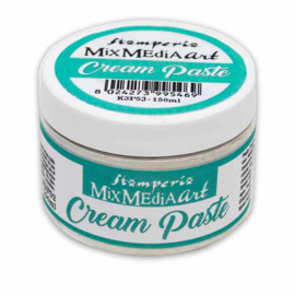 Stamperia Cream Paste 150ml White (K3P53)