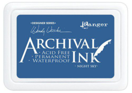 Ranger Archival Ink pad - Night Sky AID74007 Wendy Vecchi