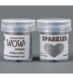 SPRK036 - Sparkles Glitter - Brilliant Silver
