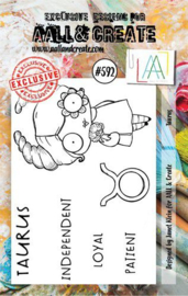 AALL & Create Stamp Taurus AALL-TP-592 7,3x10,25 cm