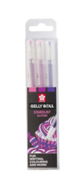 Sakura • Gelly roll gelpen Stardust glitter Sweets 3stuks POXPGBSTA3A