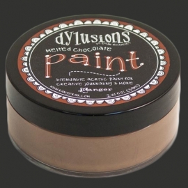 Dylusions paint Melted Chocolate