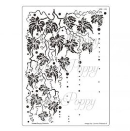 Sweet Poppy Stencil: Fall Back Plate SP6-120 145 mm x 195 mm