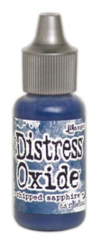 Distress Oxide re-inker 14 ml  Chipped Sapphire TDR56980 