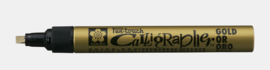 Sakura • Pen-touch Kalligrafie pen medium Goud XPFKC51