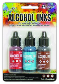 Ranger Alcohol Ink Kits Rodeo 3x15 ml TAK58755 Tim Holz