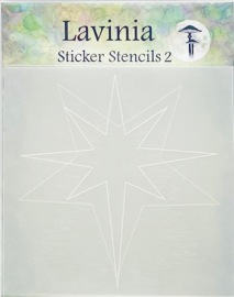 Lavinia Sticker Stencils 2 Night Star Collection