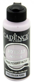 Cadence Hybride acrylverf (semi mat) Vervaagd roze 01 001 0023 0120 120 ml