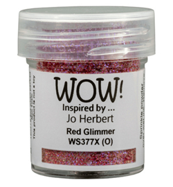 WS377X - Red Glimmer - X Jo Herbert