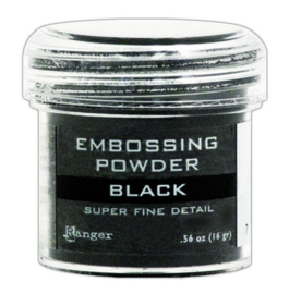 Ranger Embossing Powder 34ml - super fine black EPJ37392