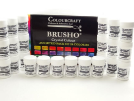 Brusho Starter Pack - Fixed Assortment 24 colours