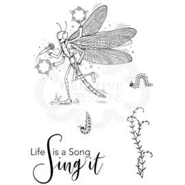 Pink Ink Designs The Singer A6 Clear Stamp Set PI144