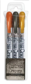 Ranger Distress Halloween Crayon Pearl Set # 1 TSHK77459 Tim Holtz