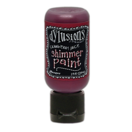 Ranger Dyan Reaveley Dylusions Shimmer Paints Cranberry Juice 1 oz DYU88011