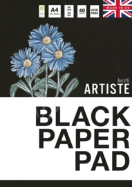 Docrafts Artiste Black Paper Pad A4 90gsm (40pcs) (DOA 101121)