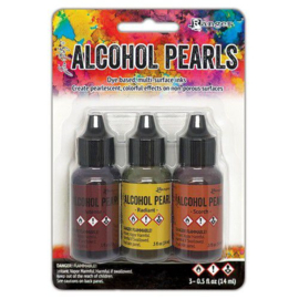 Ranger Alcohol Ink Pearls Kit 5 Intense Radiant Scorch TANK79507 Tim Holtz