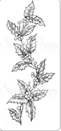 Sweet Poppy Stencil: Holly Flourish Stamp