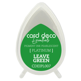 Card Deco Essentials Fast-Drying Pigment Ink Pearlescent Leave Green  CDEIPL007