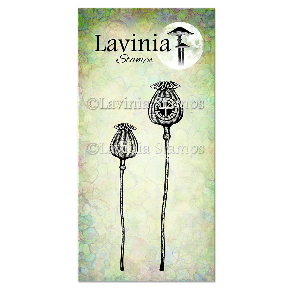 Lavinia Poppy Dwellings Stamp LAV988