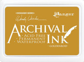 Ranger Archival Ink pad - Goldenrod AID73987 Wendy Vecchi
