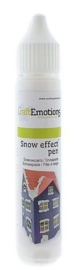 CraftEmotions Sneeuw effect pen - True snow 30ml 302501/0010