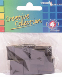 Vaessen Creative • Magneet+plakstrip 1.87x1.87cm 25st   1043