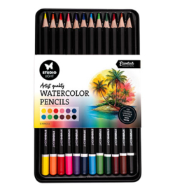 SL-CO-PENC03 - Pencils 12 Watercolor pencils Essentials nr.03