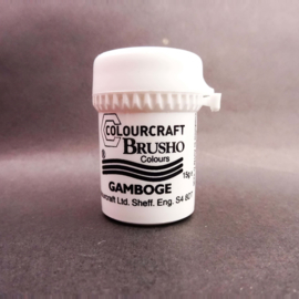 Brusho Individual Colours Small Pot 15gr of Gamboge