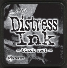 Distress Mini Ink Pad Black Soot TDP39860
