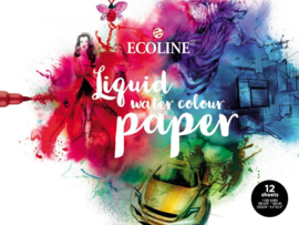 Talens Ecoline Liquid Watercolour Paper (12 sheets) (91582430)