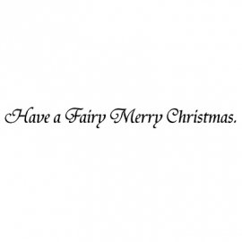 Fairy Merry Christmas LAV130
