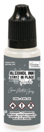 Couture Creations Stayz in Place Alcohol Ink Pearlescent Gun Metal Grey (12ml) Reinker (CO728201)