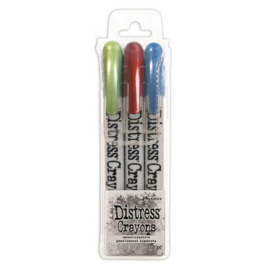 Ranger Distress Holiday Crayon Pearl Set #3 TSCK81173 Tim Holtz