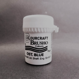 Brusho Individual Colours Small Pot 15gr of Ost. Blue